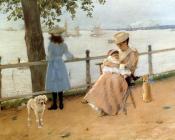 威廉梅里特查斯 - Afternoon by the Sea aka Gravesend Bay